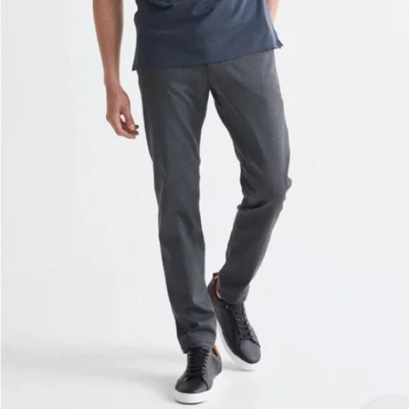DU/ER Smart Stretch Tech Trouser Charcoal Grey‎ Size 31 - Picture 1 of 9